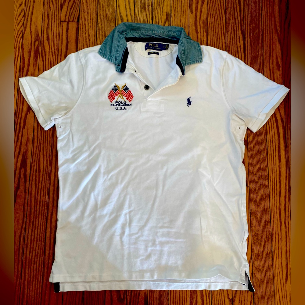 Polo Ralph Lauren USA Embroidered Performance Polo
